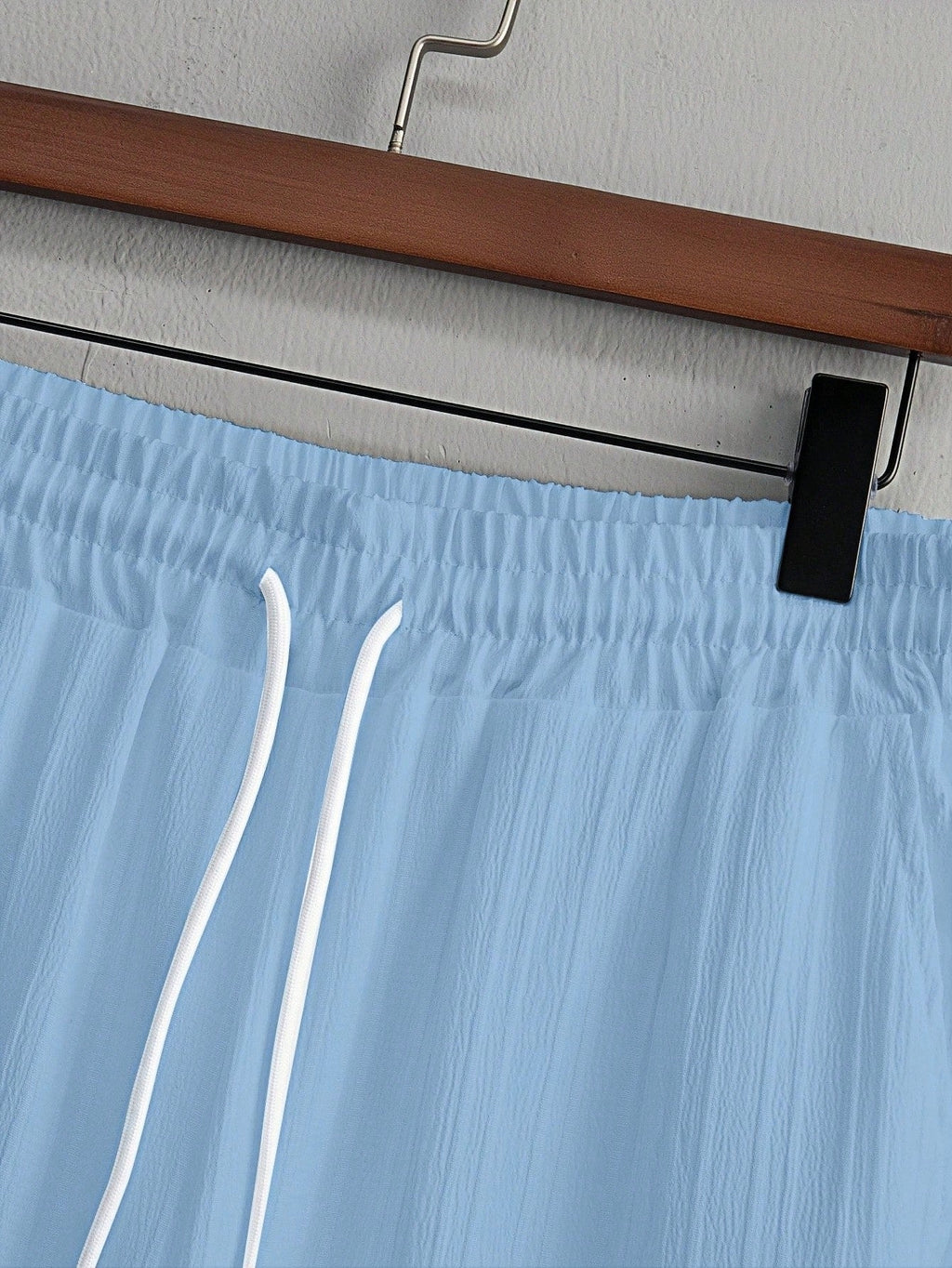 Premium White shirt & Sky Blue track Pent Co-ords set For Man -Lafabrila