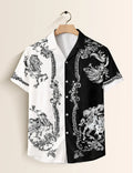 Black White Mirror Men's Shirt - XPST