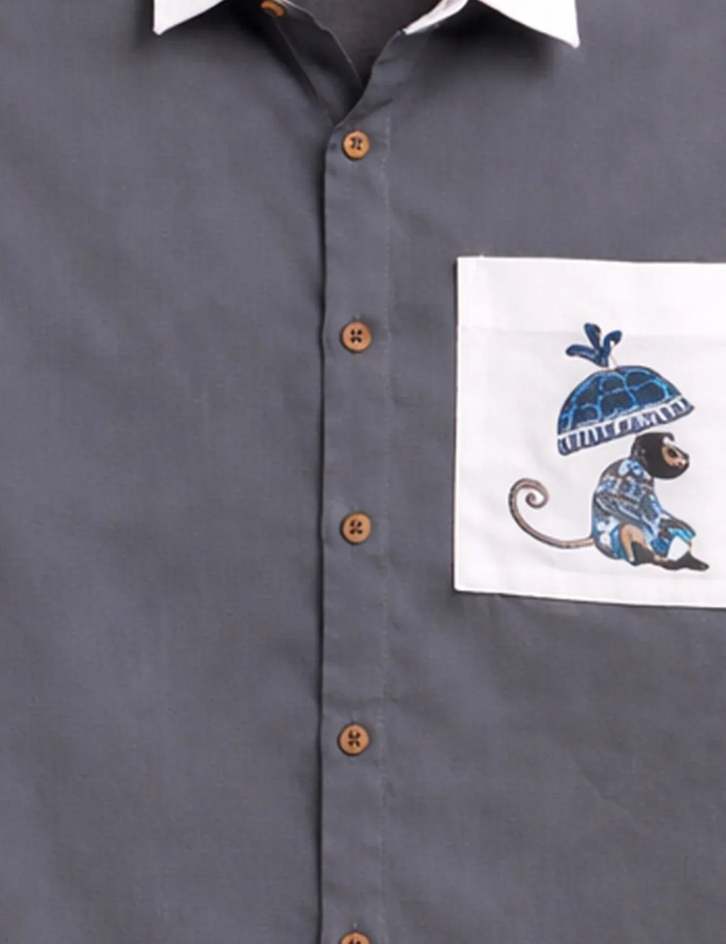 Grey Brand Printed Men's Shirt - XPST