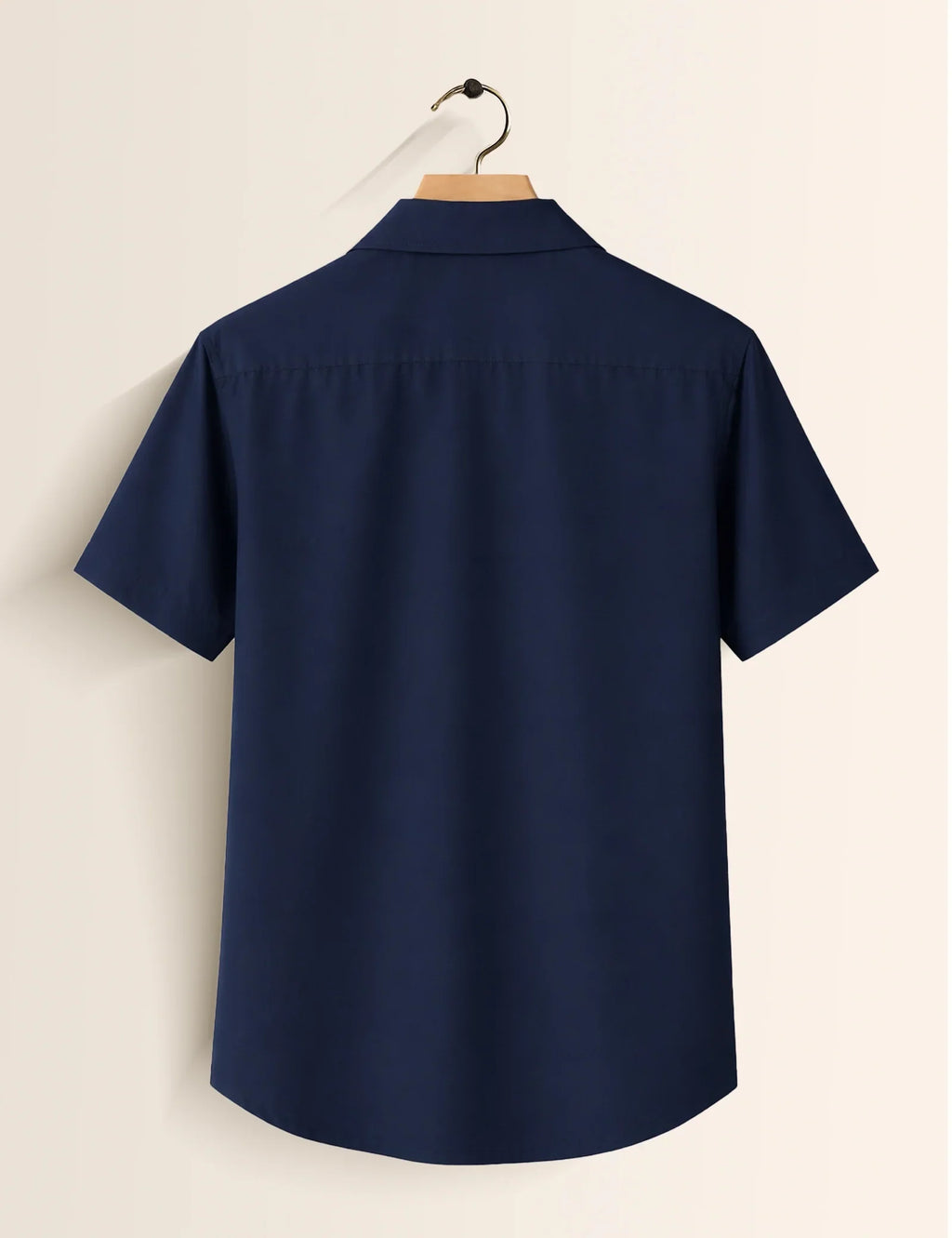 Navy Cross Flower Printed Men's Shirt - XPST
