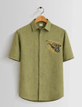 Olive Revolver Men's Shirt - XPST